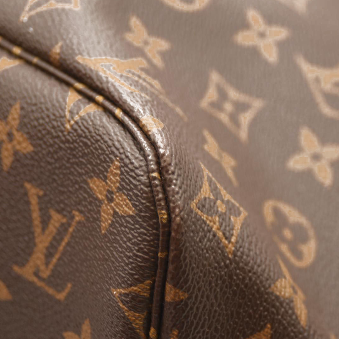 LOUIS VUITTON  Monogram Neverfull MM Fuchsia RFID