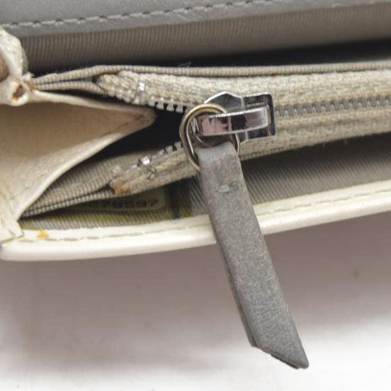 CHANEL CC Matelasse Leather Bifold Long Wallet