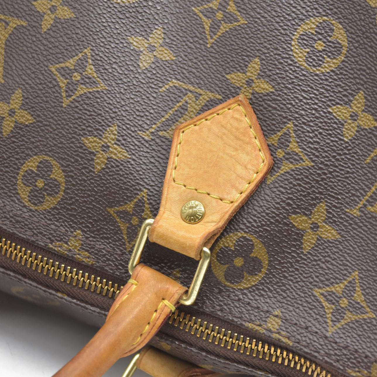 $1730 Louis Vuitton  Monogram Speedy 35 SD5113