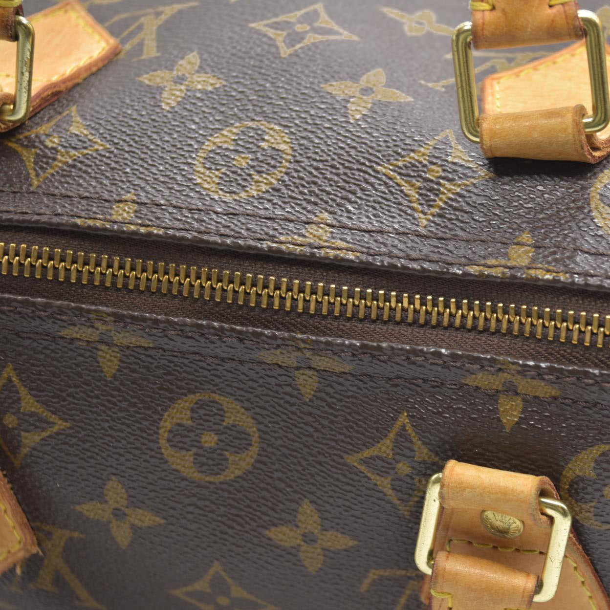 $1730 Louis Vuitton  Monogram Speedy 35 SD5113