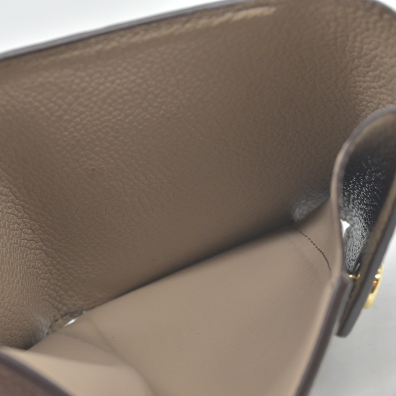 $795 RFID Louis Vuitton Monogram Empreinte Portefeuille Zoe Mini Wallet