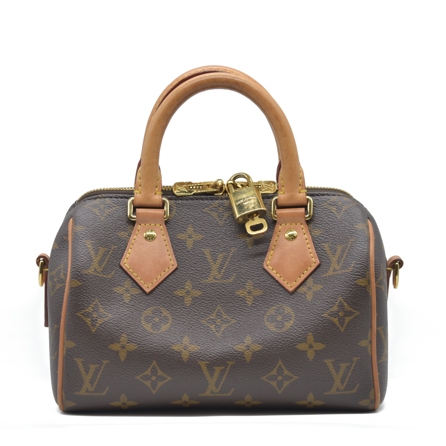 LOUIS VUITTON  Monogram Speedy Bandouliere 20 Fuchsia RFID