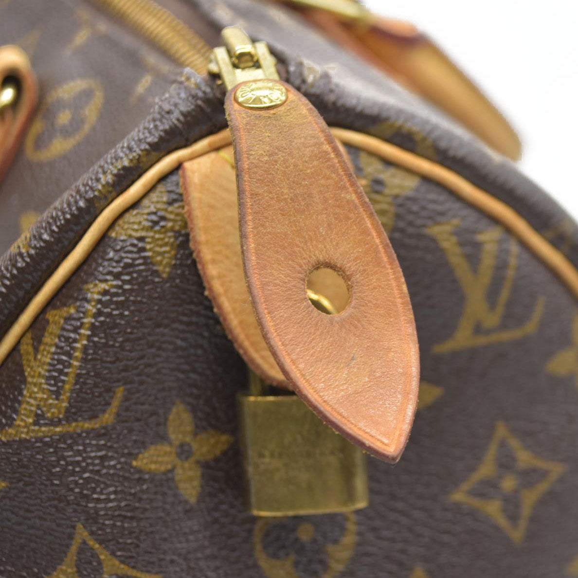 $1730 Louis Vuitton  Monogram Speedy 35 SD5113