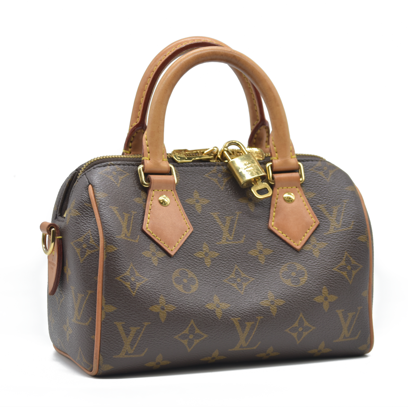 LOUIS VUITTON  Monogram Speedy Bandouliere 20 Fuchsia RFID