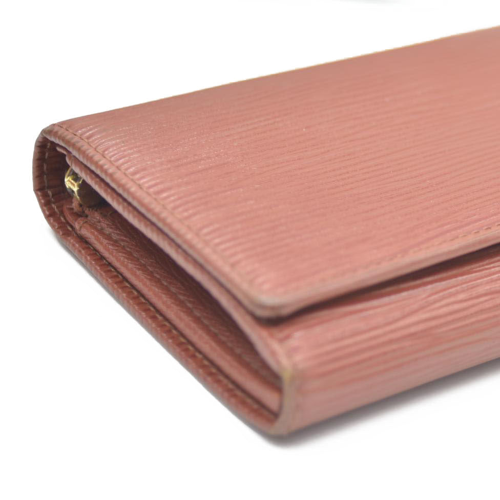 Louis Vuitton Epi Porte Monnaie Billets Tresor Leather Bifold Wallet MI0988