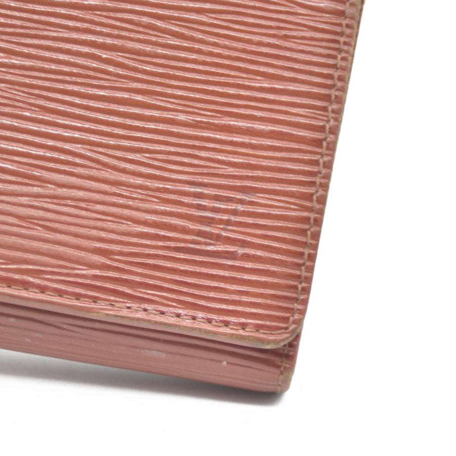 Louis Vuitton Epi Porte Monnaie Billets Tresor Leather Bifold Wallet MI0988