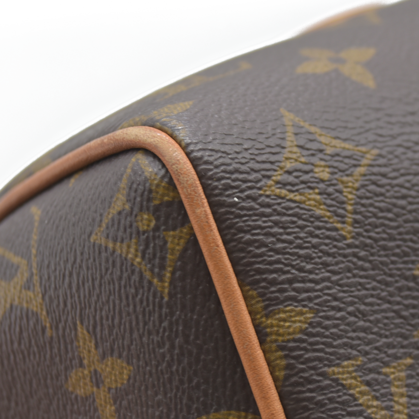 LOUIS VUITTON  Monogram Speedy Bandouliere 20 Fuchsia RFID