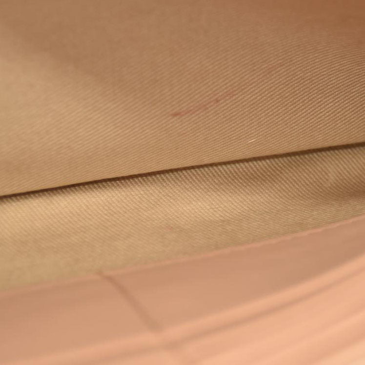 MCM  Metallic Visetos Medium Patricia Wallet On Chain Champagne Gold