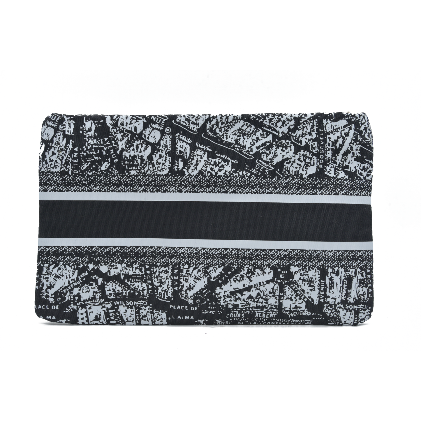 NEW CHRISTIAN DIOR Plan De Paris Map Makeup Bag Novelty GWP Pouch Clutch
