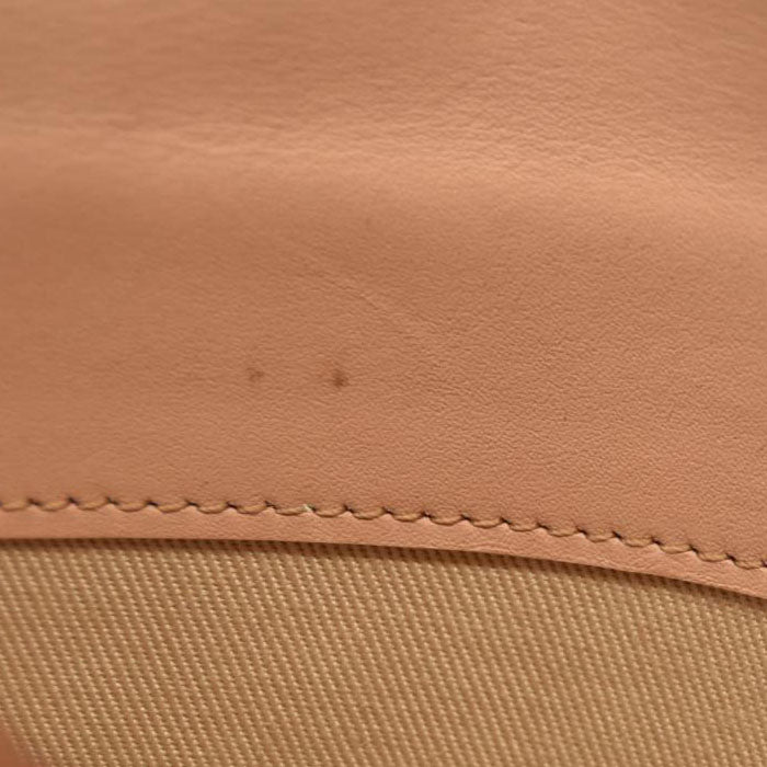 MCM  Metallic Visetos Medium Patricia Wallet On Chain Champagne Gold