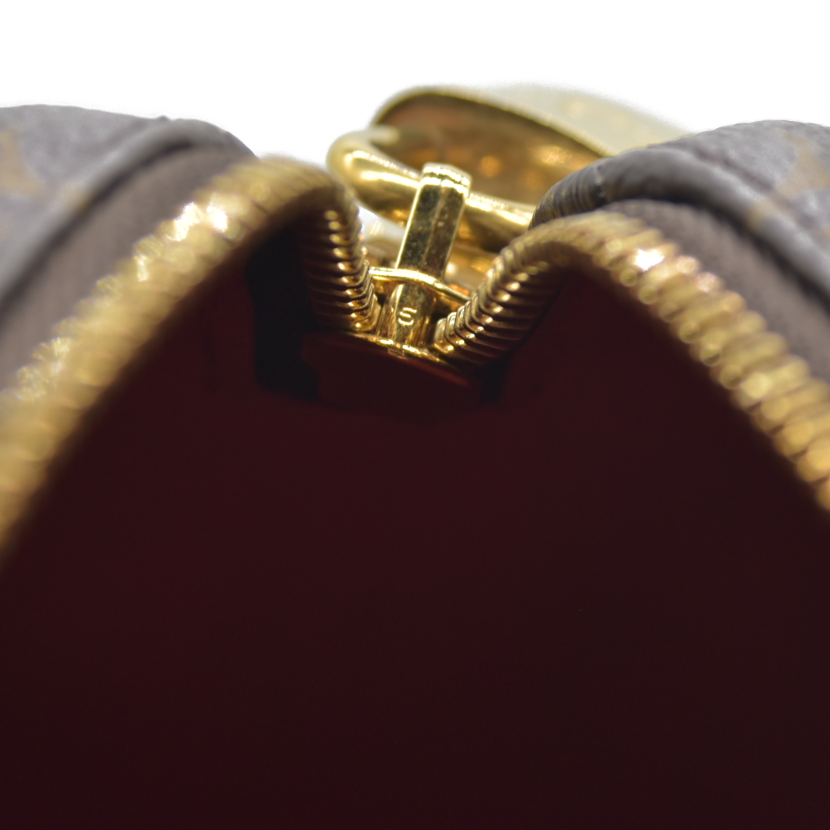 LOUIS VUITTON  Monogram Speedy Bandouliere 20 Fuchsia RFID