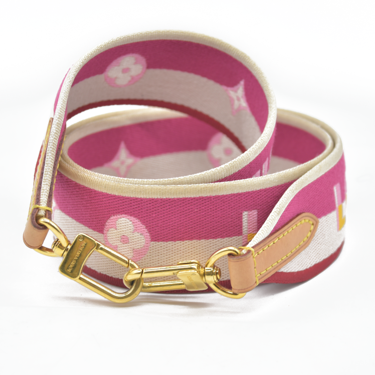 LOUIS VUITTON  Monogram Speedy Bandouliere 20 Fuchsia RFID