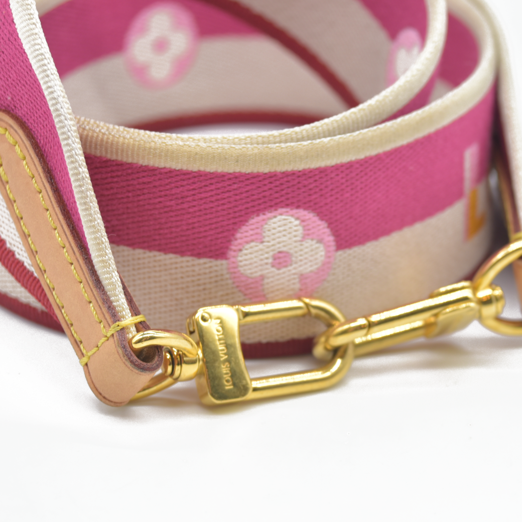 LOUIS VUITTON  Monogram Speedy Bandouliere 20 Fuchsia RFID