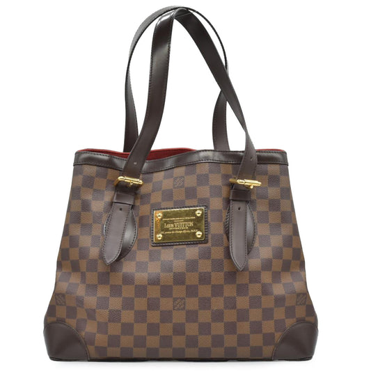$1880 Louis Vuitton Damier Ebene Hampstead MM CONSIGNMENT
