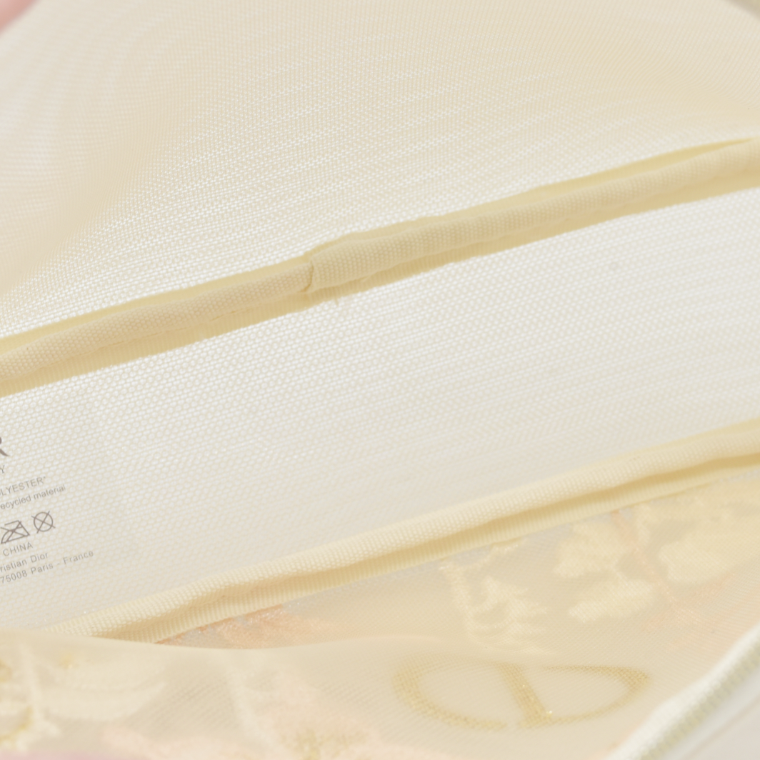 Dior Beauty 2025 Mother's Day Cosmetic Pouch Embroidery GWP