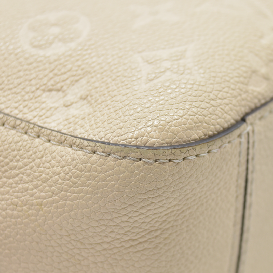 $1890 LOUIS VUITTON  Empreinte Saintonge Creme CA0169