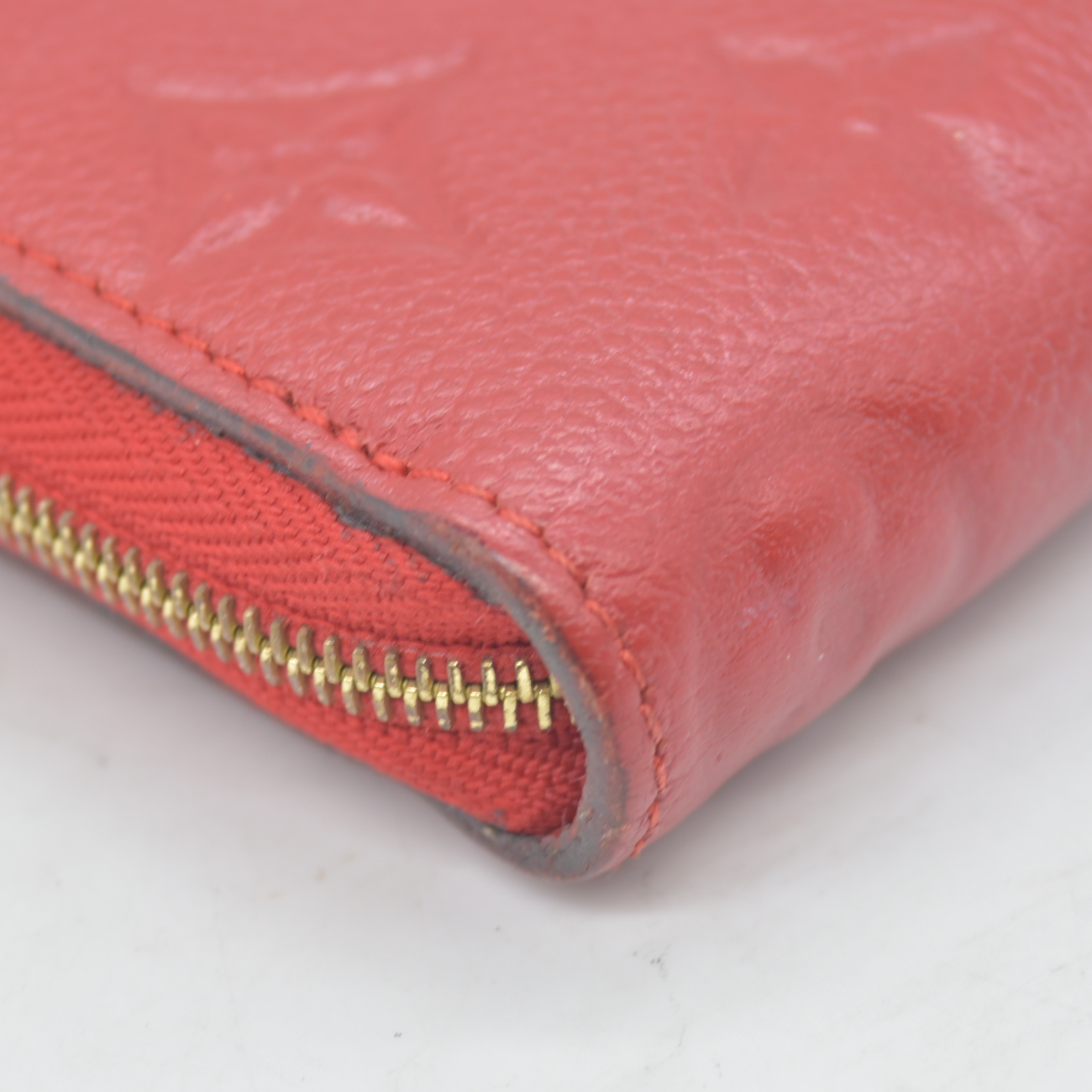 $760 2014 Louis Vuitton Monogram Empreinte Zippy Zip Around Wallet Coin Purse TS2164