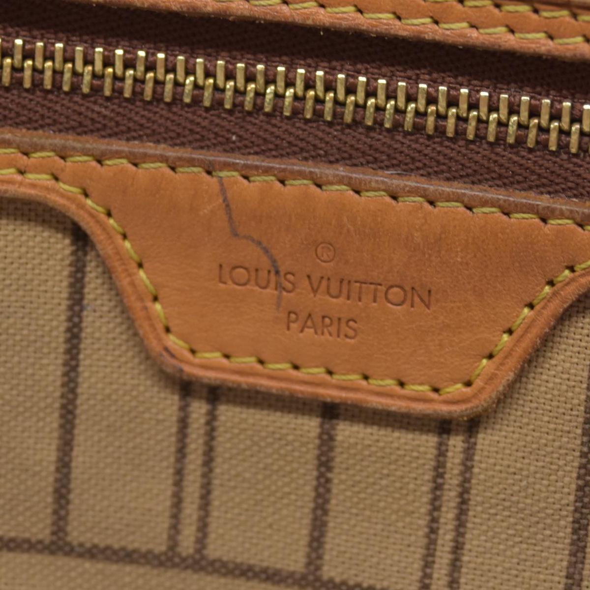 $2240 2015 Louis Vuitton Monogram Neverfull GM SD2125