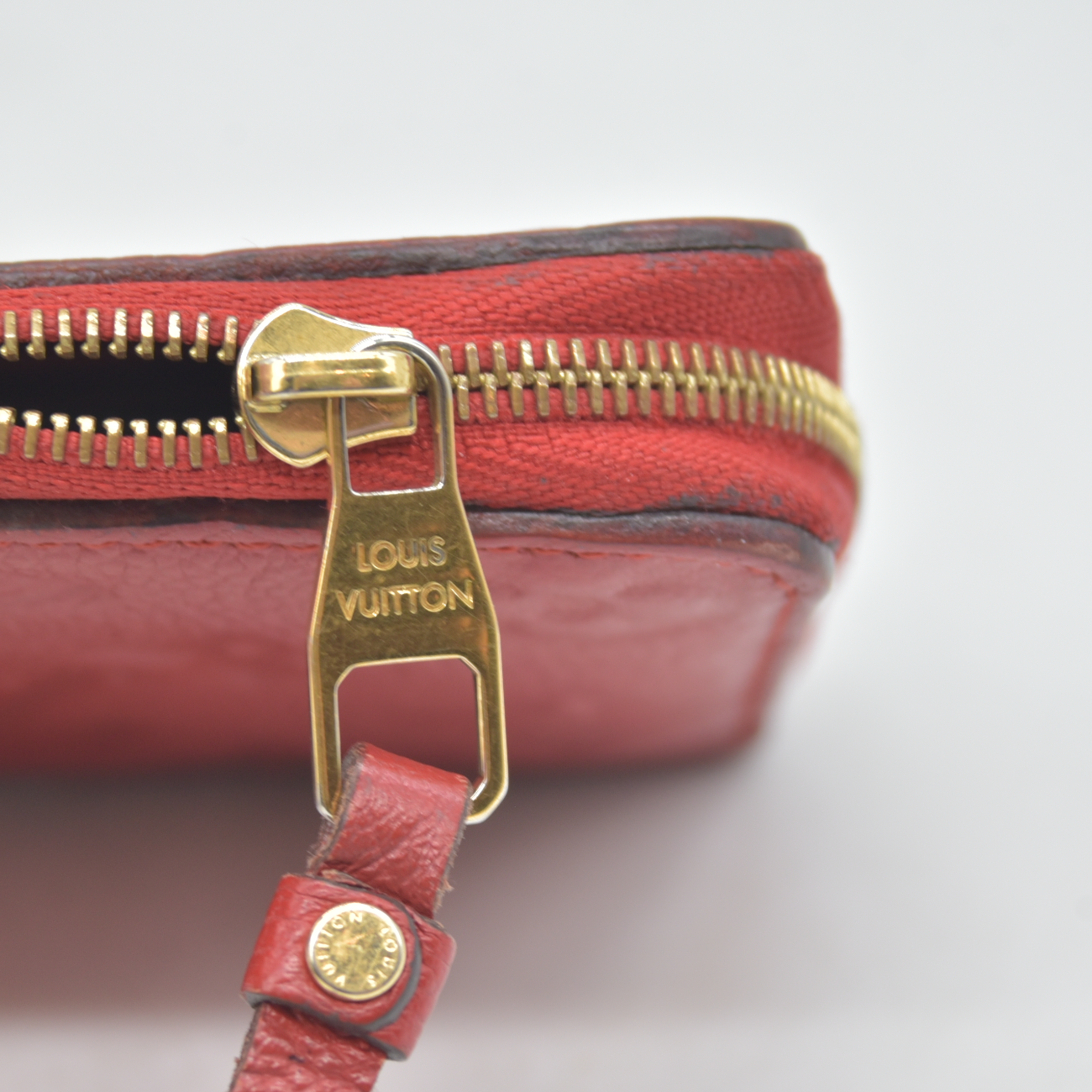 $760 2014 Louis Vuitton Monogram Empreinte Zippy Zip Around Wallet Coin Purse TS2164