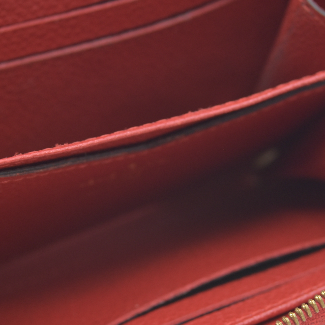 $760 2014 Louis Vuitton Monogram Empreinte Zippy Zip Around Wallet Coin Purse TS2164