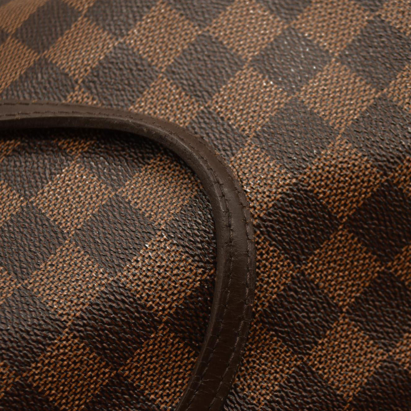 Louis Vuitton  Damier Ebene Neo Neverfull MM Rose Ballerine