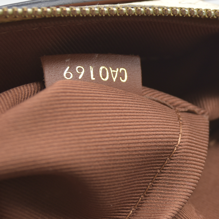 $1890 LOUIS VUITTON  Empreinte Saintonge Creme CA0169