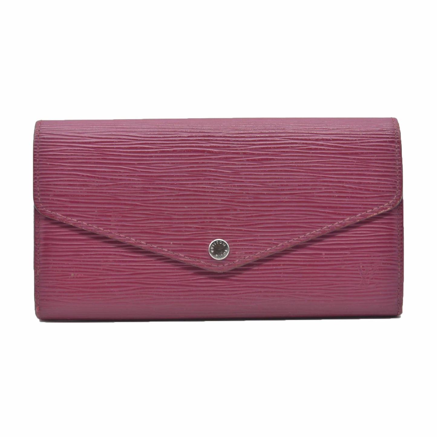 $770 LOUIS VUITTON Epi Sarah Bifold Long Wallet