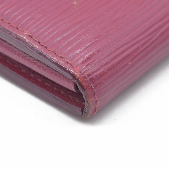 $770 LOUIS VUITTON Epi Sarah Bifold Long Wallet