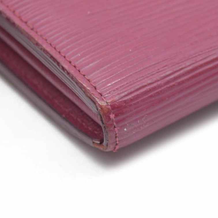 $770 LOUIS VUITTON Epi Sarah Bifold Long Wallet