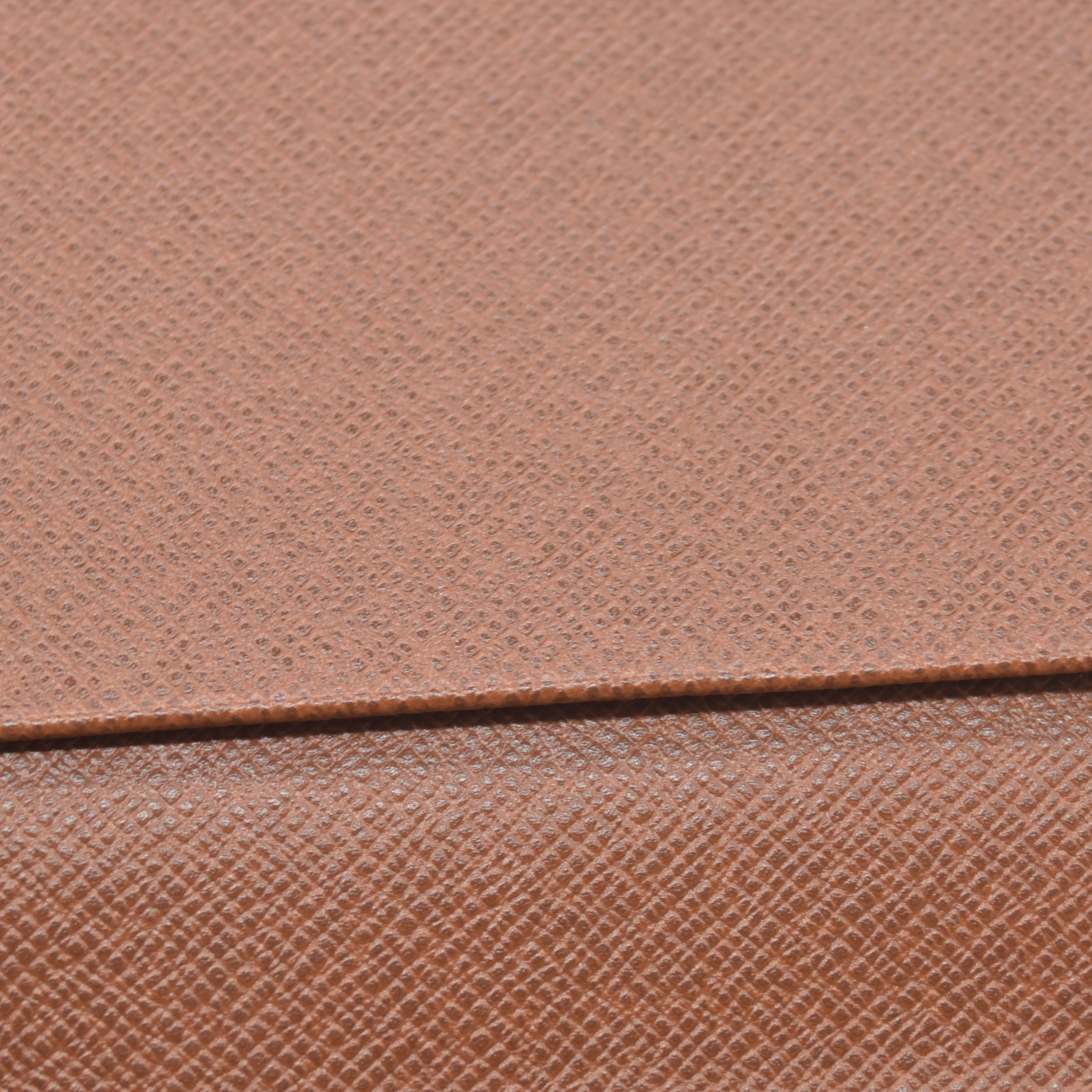 $400 1998 Louis Vuitton Monogram Couverture Passeport Case Brown MI1918