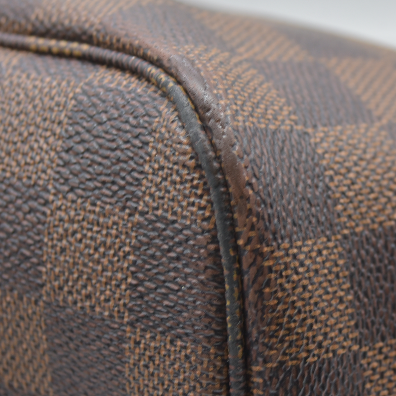 Louis Vuitton  Damier Ebene Neo Neverfull MM Rose Ballerine  AR5016 Tote Pink Interior