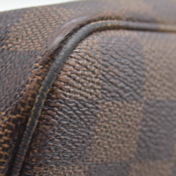 Louis Vuitton  Damier Ebene Neo Neverfull MM Rose Ballerine  AR5016 Tote Pink Interior