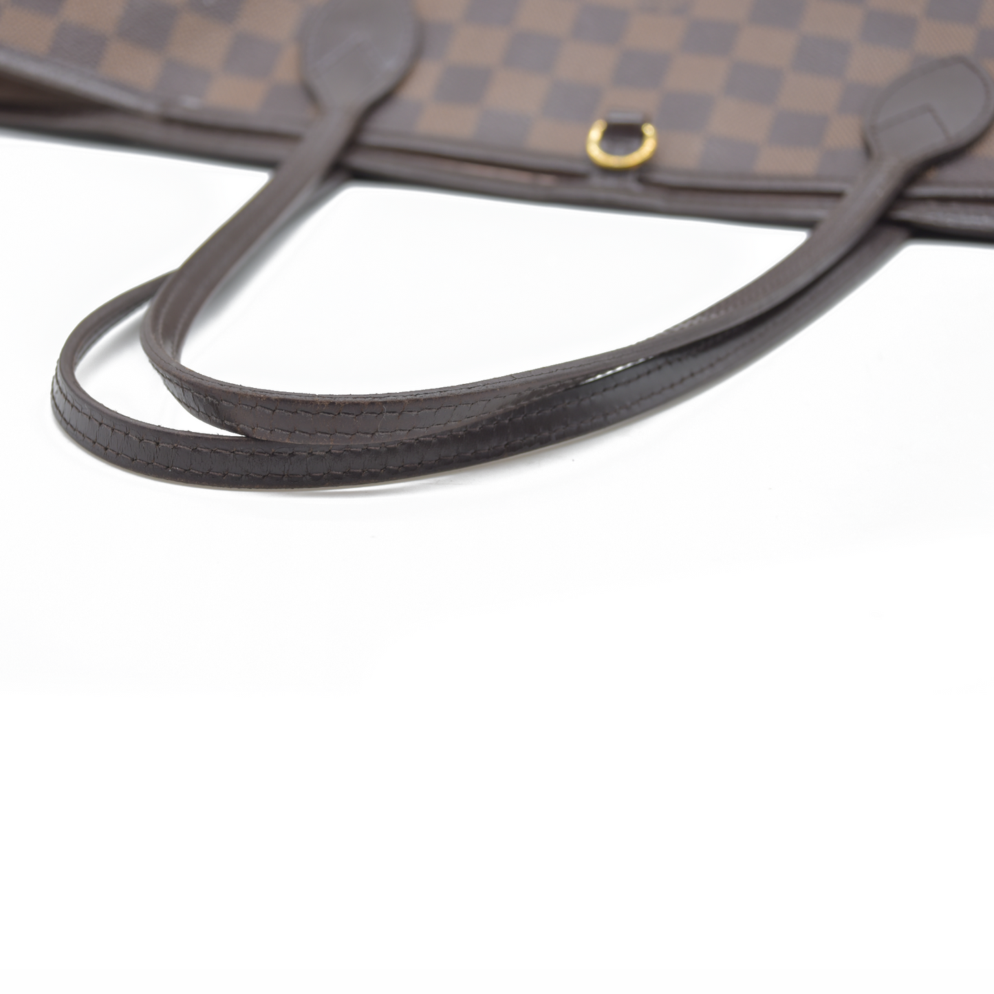 Louis Vuitton  Damier Ebene Neo Neverfull MM Rose Ballerine  AR5016 Tote Pink Interior