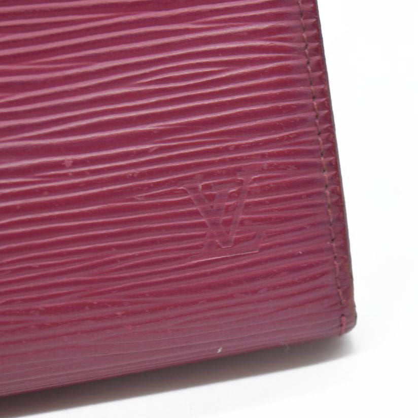 $770 LOUIS VUITTON Epi Sarah Bifold Long Wallet