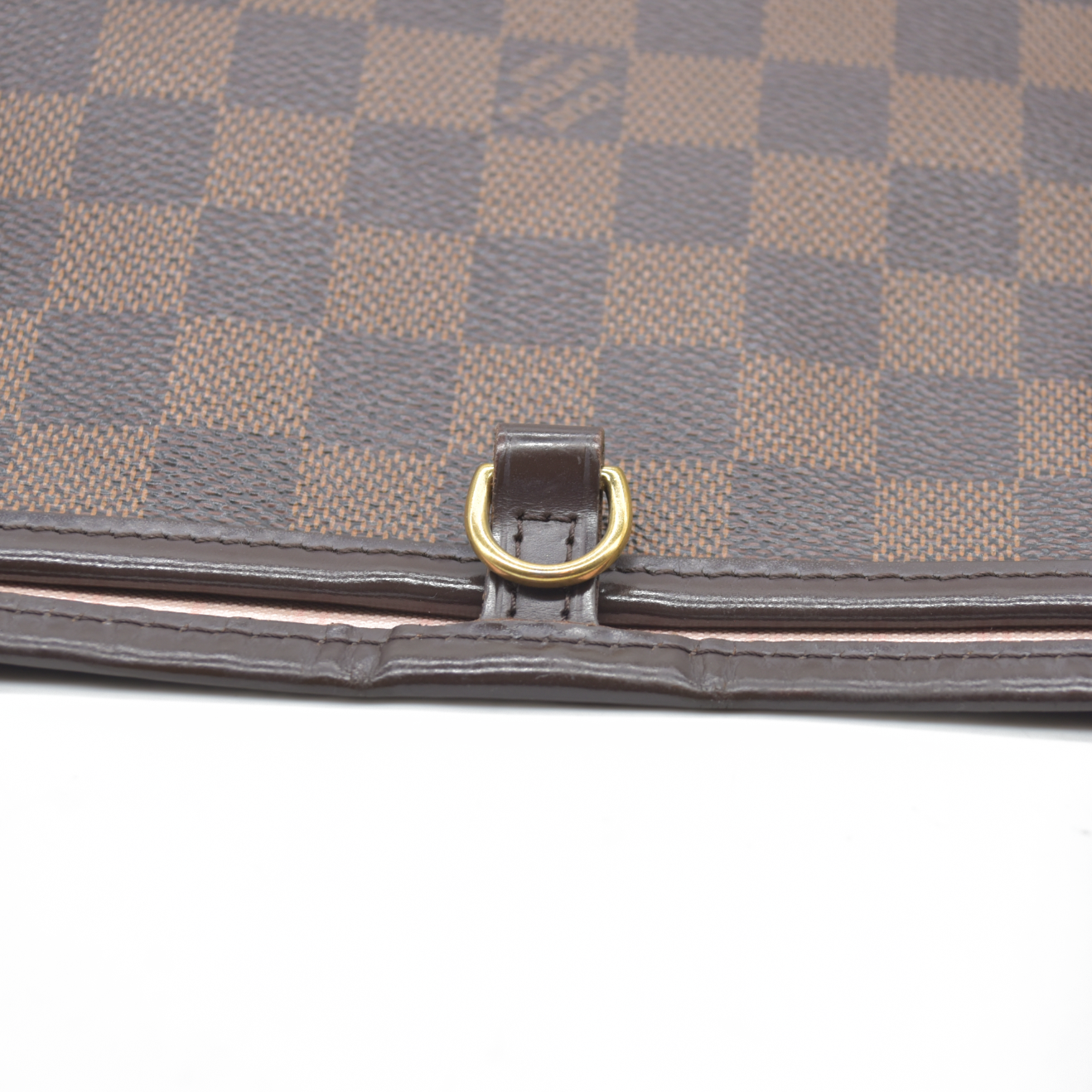 Louis Vuitton  Damier Ebene Neo Neverfull MM Rose Ballerine  AR5016 Tote Pink Interior