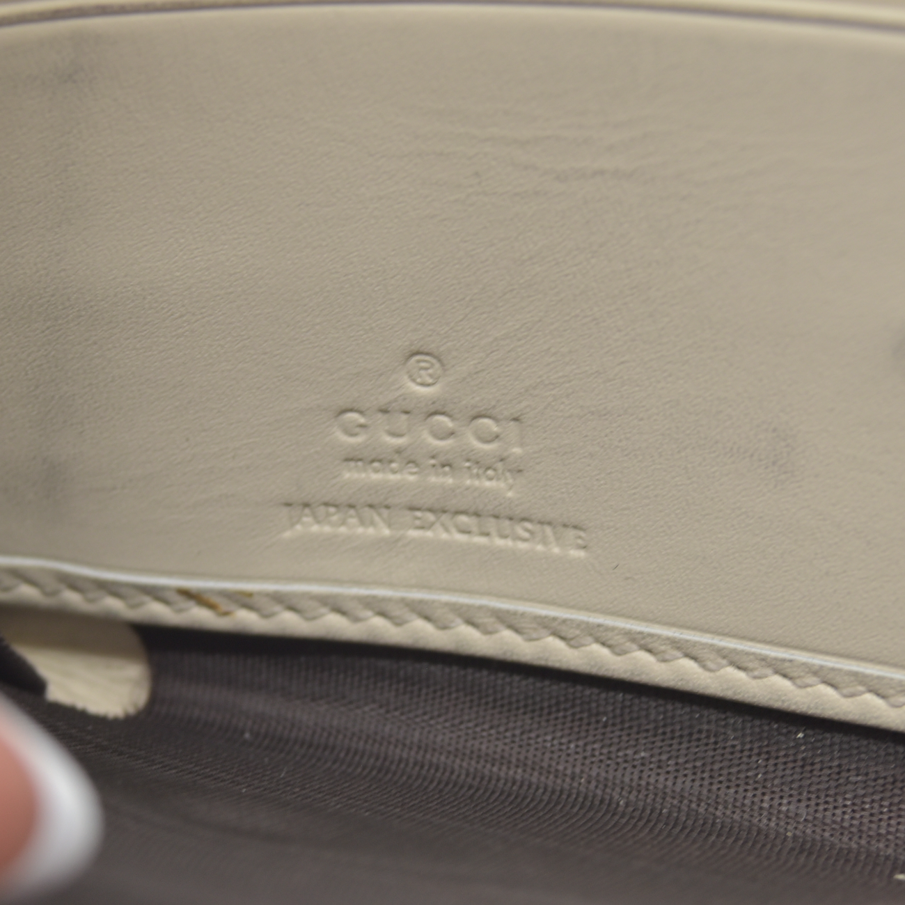 $660 GUCCI GG Marmont Ribbon Leather Zip Around Long Wallet