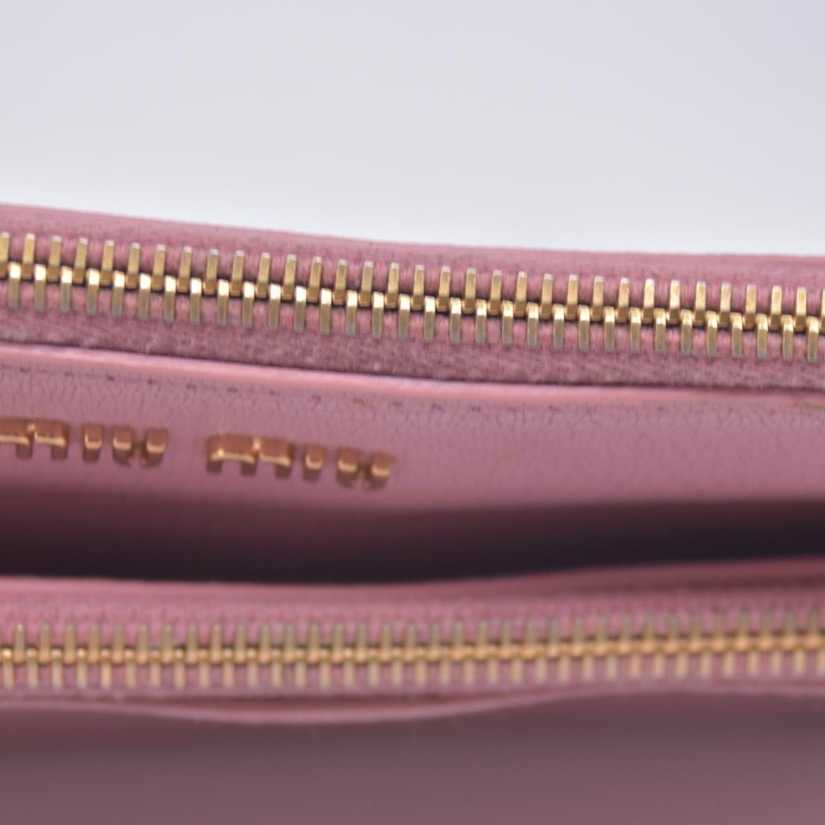 Miu Miu Bicolor Goatskin Madras Double Zip Crossbody CONSIGNMENT