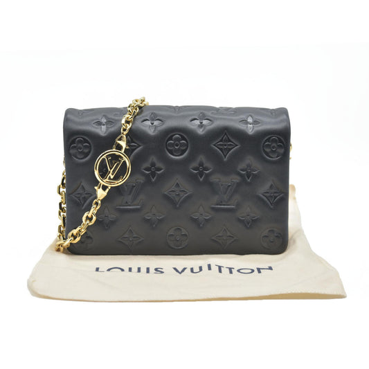 $3150 Louis Vuitton LV Monogram Pochette Coussin