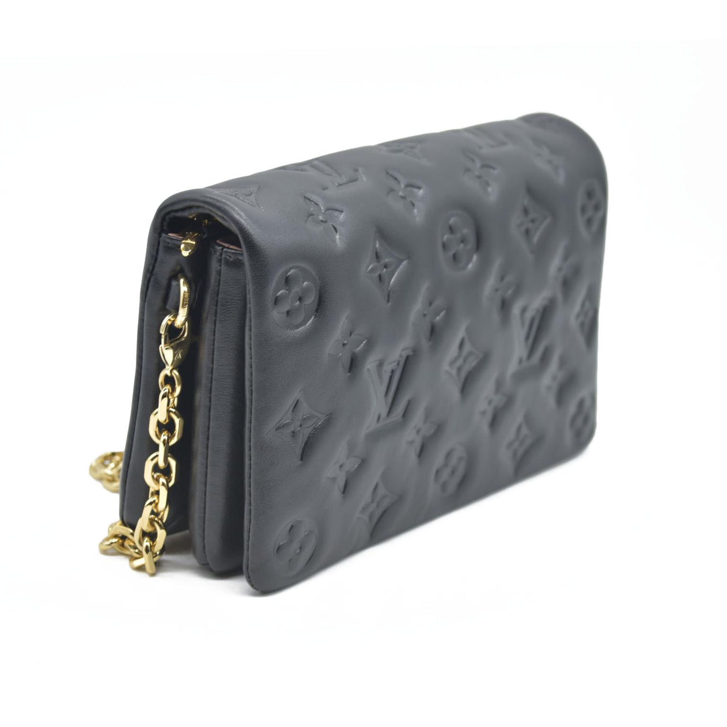$3150 Louis Vuitton LV Monogram Pochette Coussin