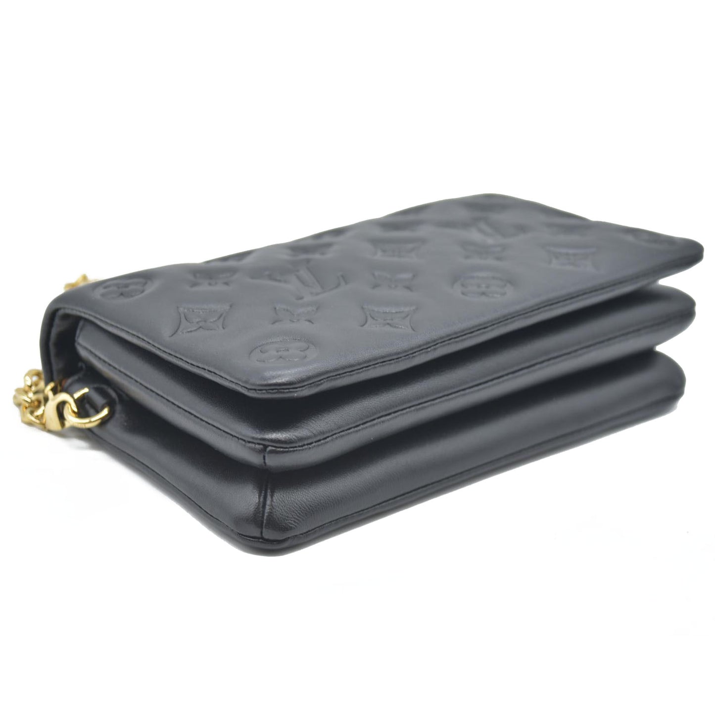 $3150 Louis Vuitton LV Monogram Pochette Coussin