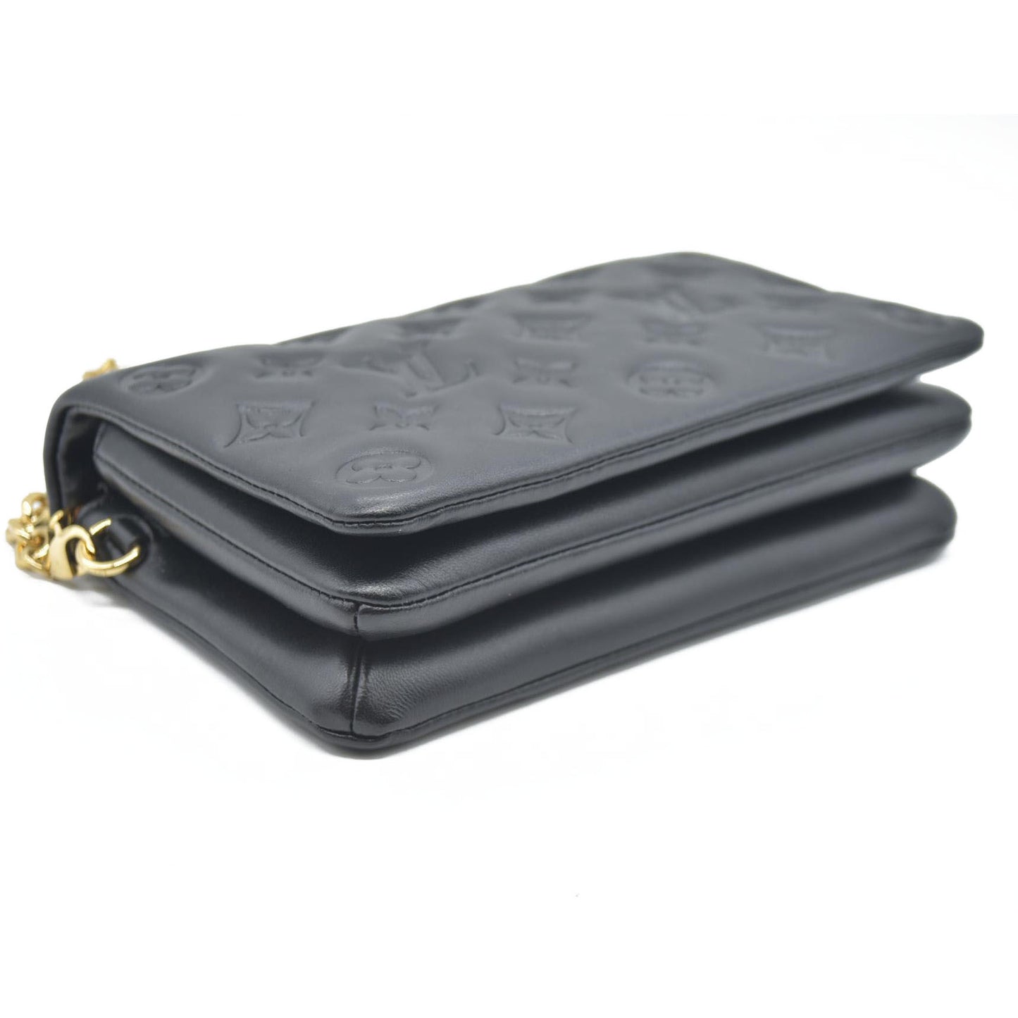 $3150 Louis Vuitton LV Monogram Pochette Coussin