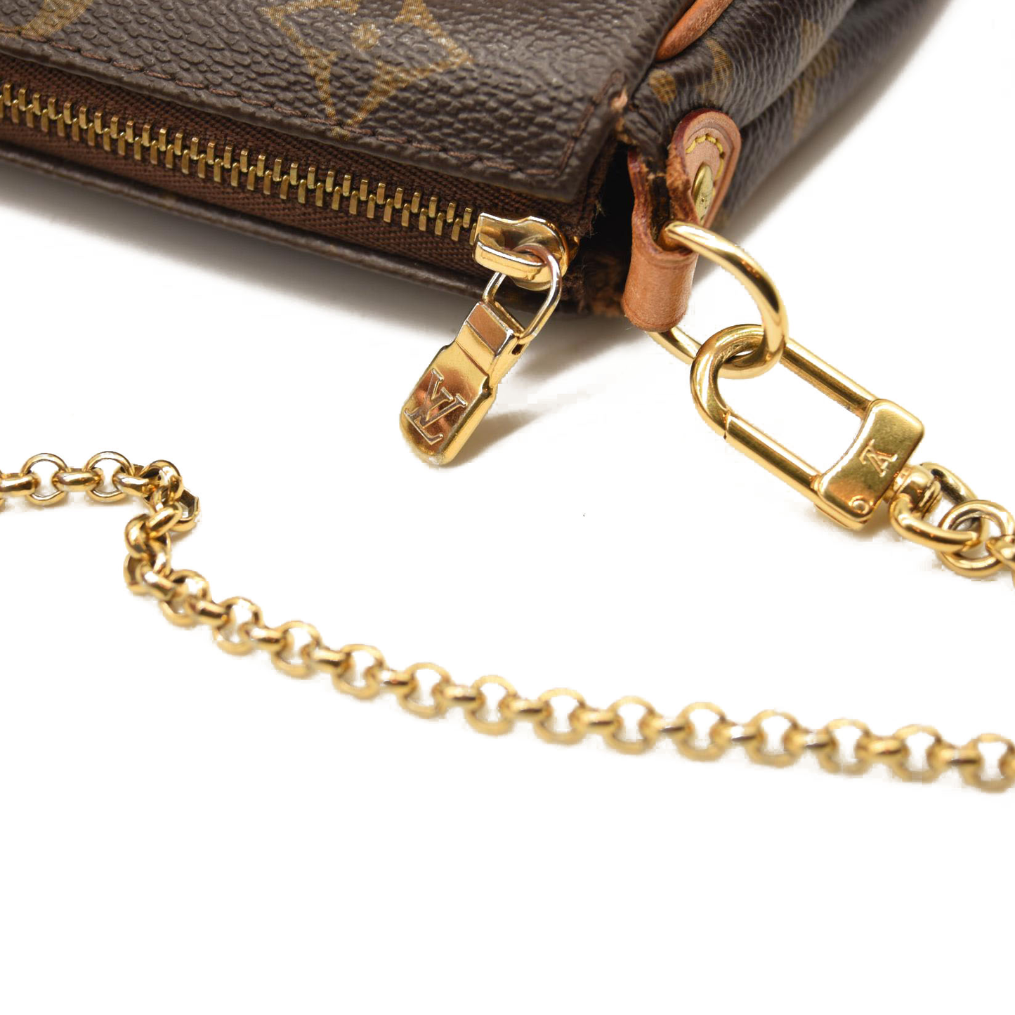 LOUIS VUITTON Monogram Eva Clutch SN3142