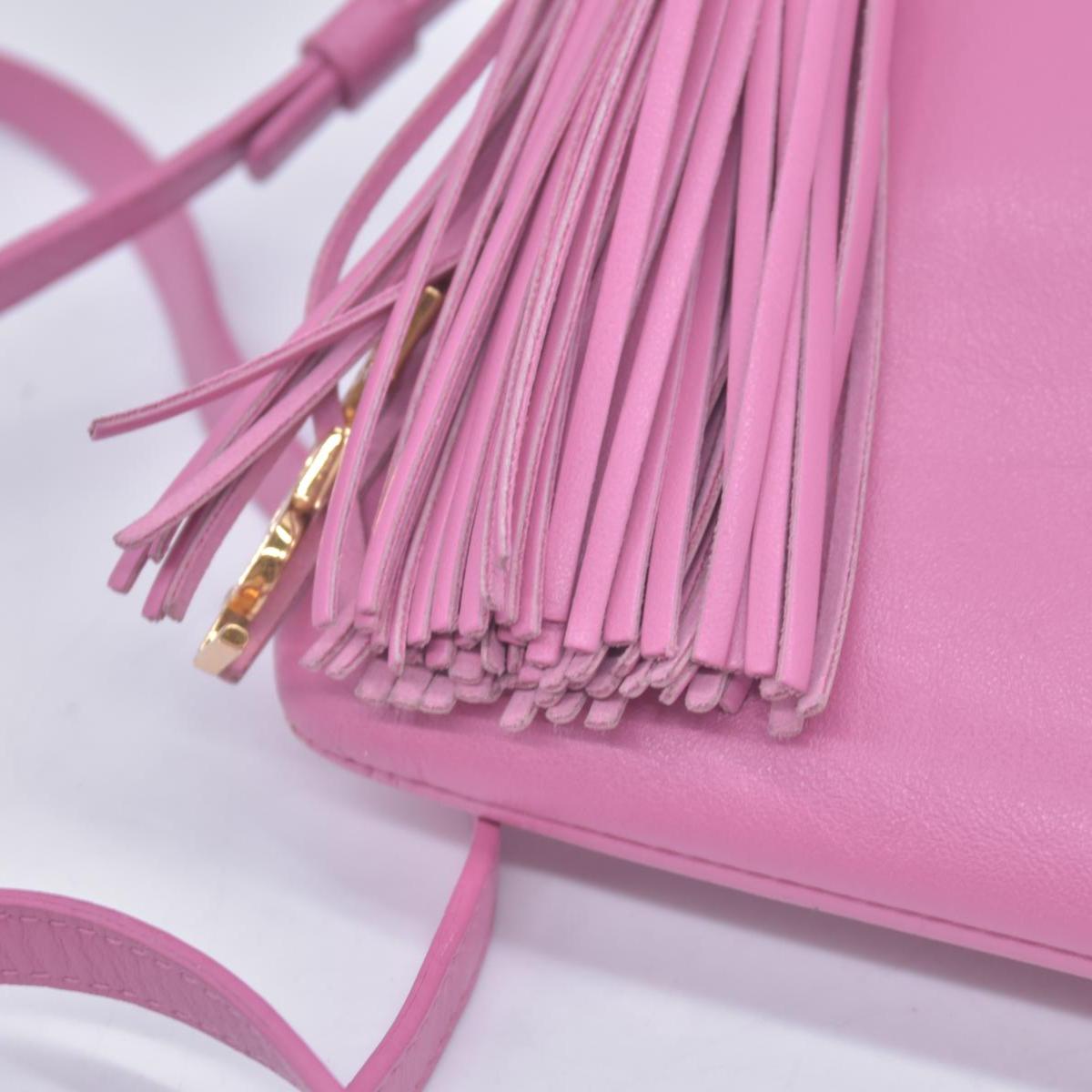 Saint Laurent  Leather Crossbody Bag CONSIGNMENT