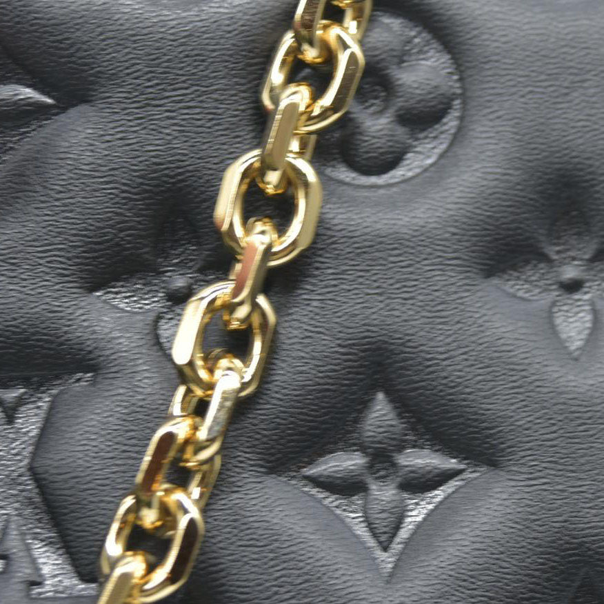$3150 Louis Vuitton LV Monogram Pochette Coussin