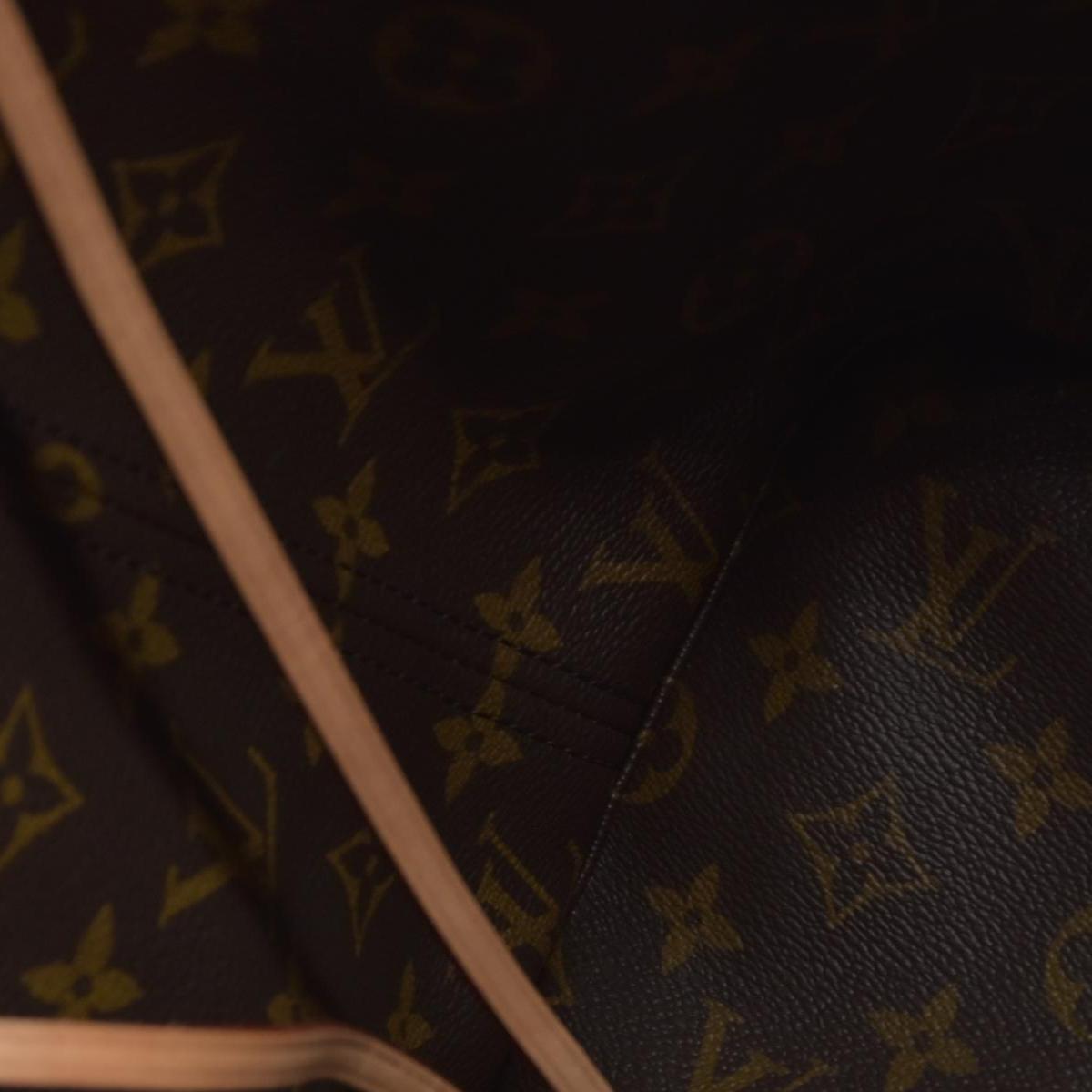 $2450 Louis Vuitton REVERSIBLE Neverfull Bandoulière Inside Out MM Rose Pondichery