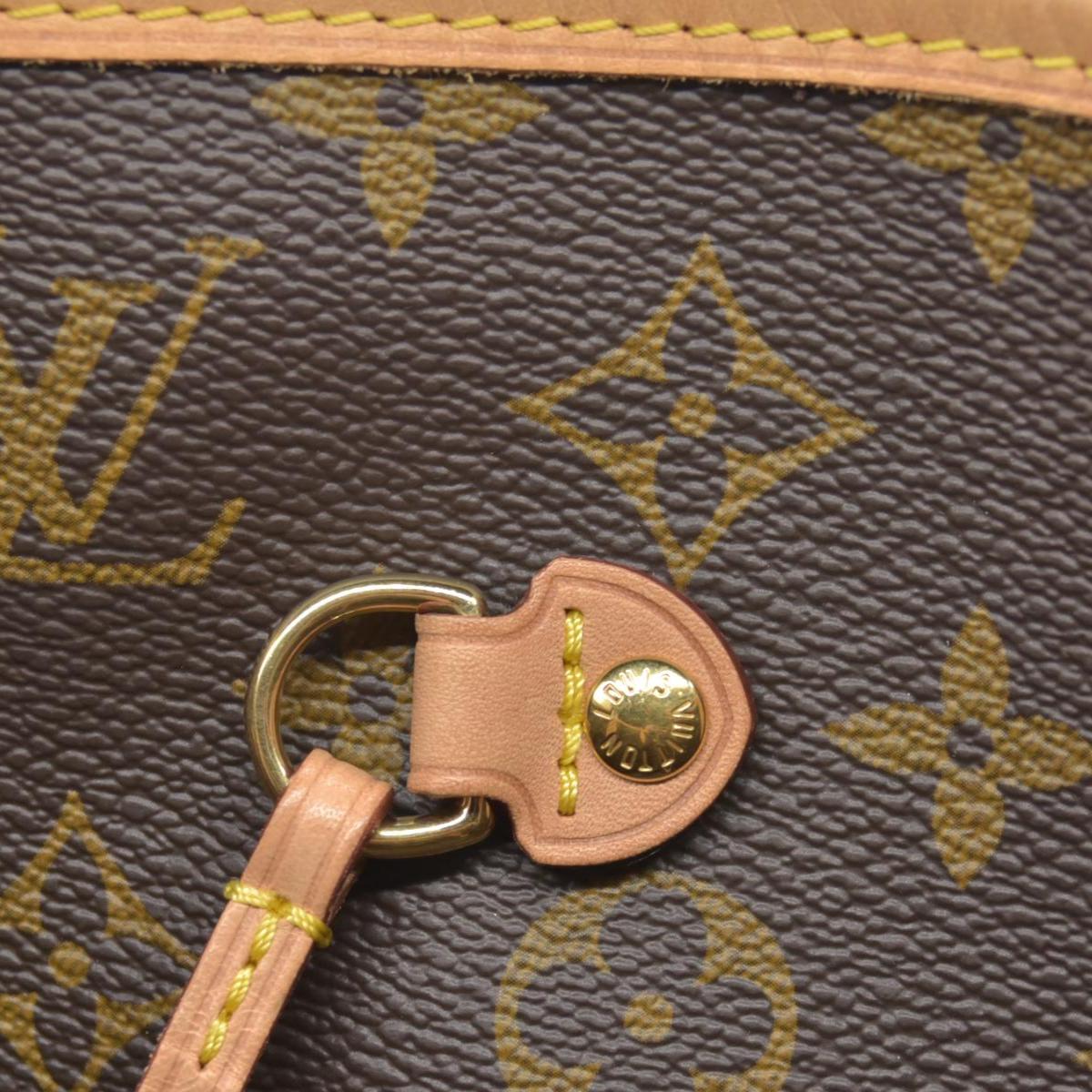 $2450 Louis Vuitton REVERSIBLE Neverfull Bandoulière Inside Out MM Rose Pondichery