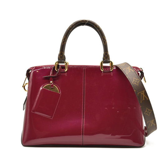 Louis Vuitton Patent Calfskin Miroir Tote Magenta
