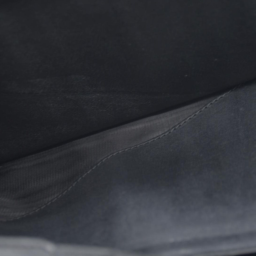 Dolce&Gabbana Leather Long Bifold Wallet Black