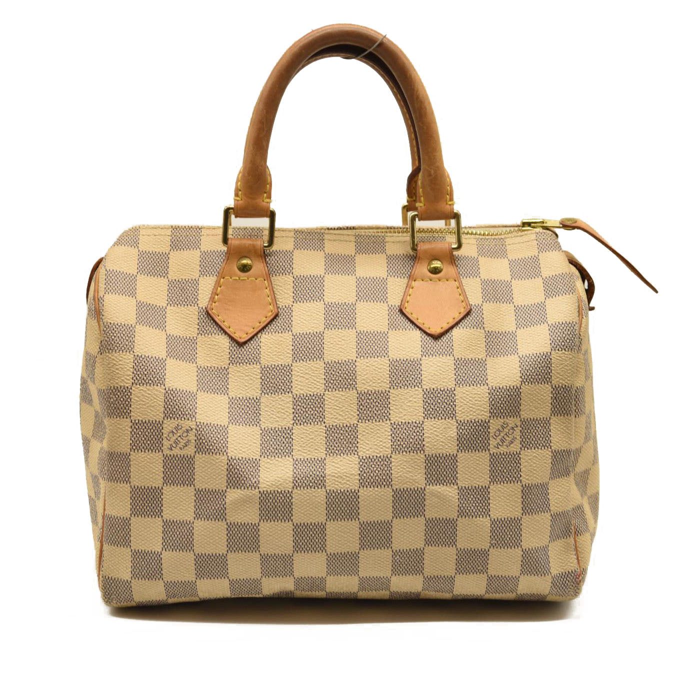 LOUIS VUITTON Damier Azur Speedy 25