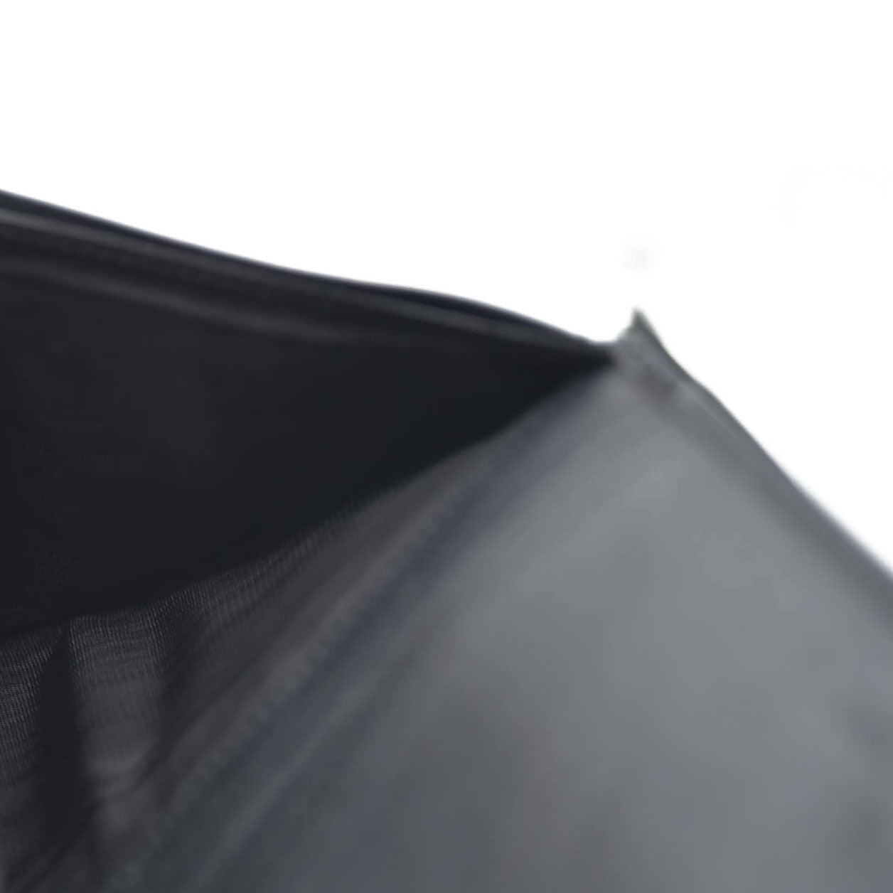 Dolce&Gabbana Leather Long Bifold Wallet Black